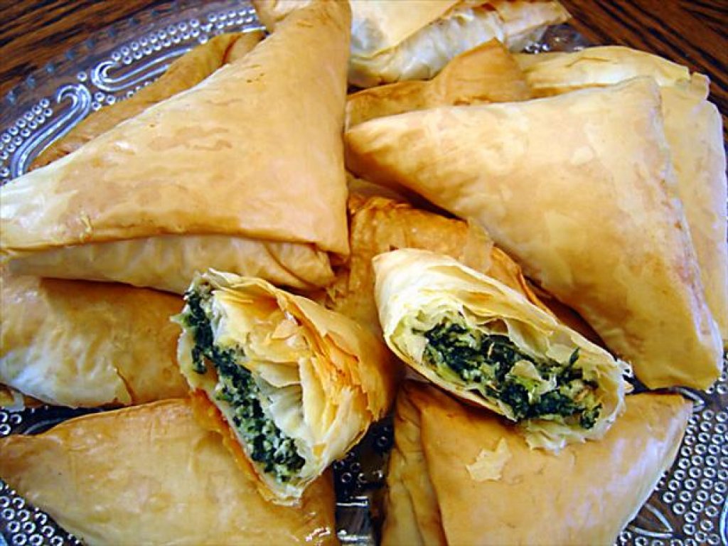 Spanakopitakia pastries